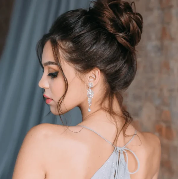 Korvakorut, ATHENA BRIDAL | Clarisse-kimaltavat helmikorvakorut