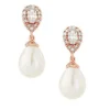 Korvakorut, ATHENA BRIDAL | Precious Pearl -ruusukulta helmikorvakorut