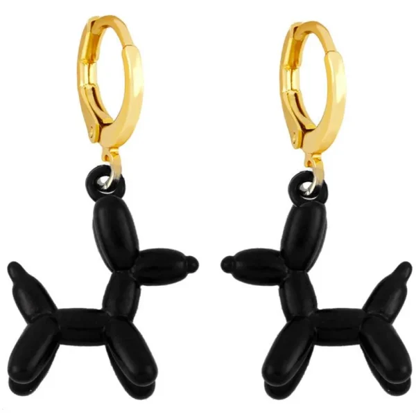 Korvakorut, Balloon Dog -koirakorvakorut (musta)