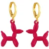 Korvakorut, Balloon Dog -koirakorvakorut (punainen)