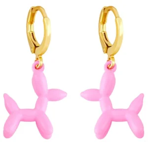 Korvakorut, Balloon Dog -koirakorvakorut (vaaleanpunainen)