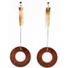Korvakorut, BELLE MISS Sixties | Nacre Brown