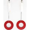Korvakorut, BELLE MISS Sixties | Nacre Charmine Red