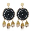 Korvakorut, Black Lace Dream Catcher Earrings