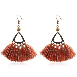 Korvakorut, Bohemian Earrings with Tassels