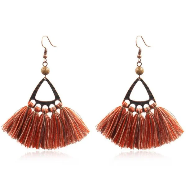 Korvakorut, Bohemian Earrings with Tassels