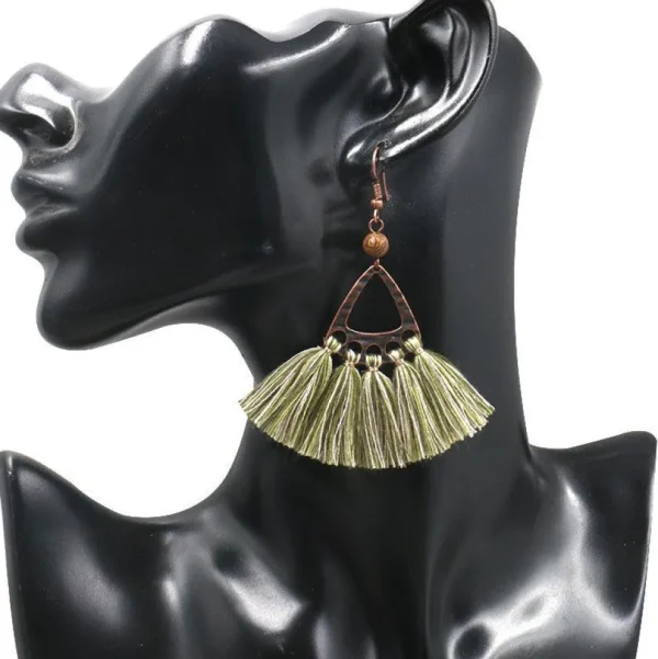 Korvakorut, Bohemian Earrings with Tassels