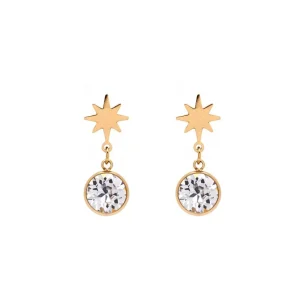 Korvakorut, BOHM PARIS | Boucles Étoile avec cristal clair