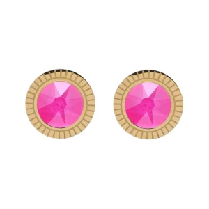 Korvakorut, BOHM PARIS | Boucles D'oreilles Miel avec cristal pink
