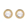 Korvakorut, BOHM PARIS | Boucles D'oreilles Miel avec cristal clair