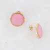 Korvakorut, BOHM PARIS | Boucles Luce -agate rose