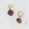 Korvakorut, BOHM PARIS | Boucles Léa -amethyst