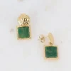 Korvakorut, BOHM PARIS | Boucles Maude -jaspe vert