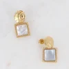 Korvakorut, BOHM PARIS | Boucles Maude -nacre blache