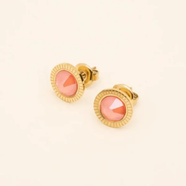 Korvakorut, BOHM PARIS | Boucles Miel -light coral