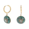 Korvakorut, BOHM PARIS | Boucles D'oreilles Elly avec turqoise africaine