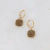Korvakorut, BOHM PARIS | Boucles D'oreilles Gigi avec pierre labradorite