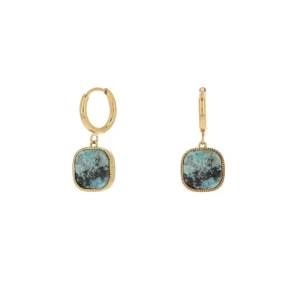 Korvakorut, BOHM PARIS | Boucles D'oreilles Gigi avec turqoise africaine