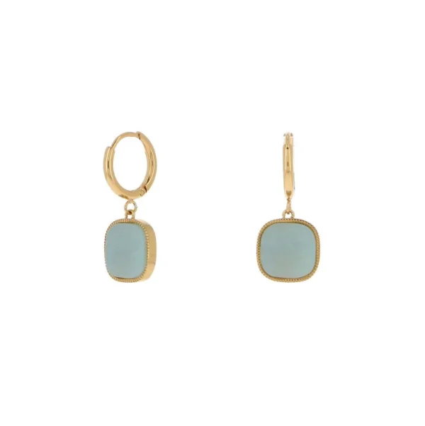 Korvakorut, BOHM PARIS | Boucles D'oreilles Gigi avec pierre amazonite