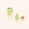 Korvakorut, BOHM PARIS | Boucles Miel -electric green