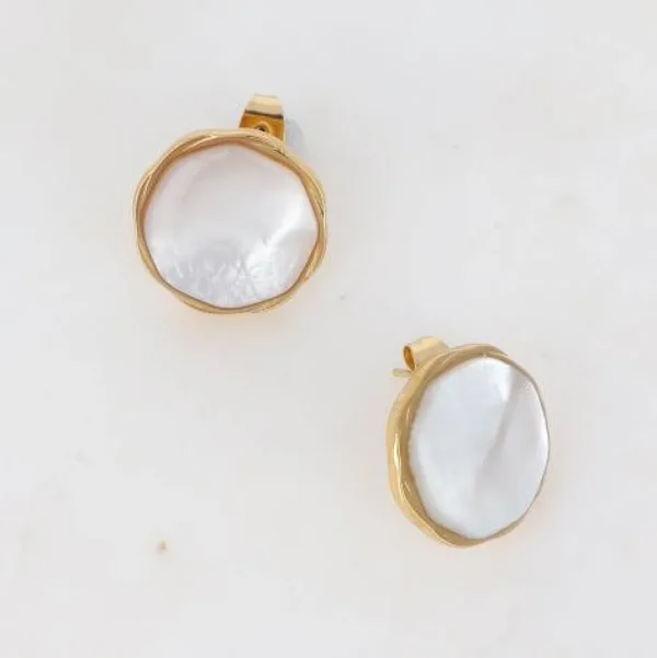 Korvakorut, BOHM PARIS | Boucles Luce -nacre
