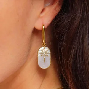 Korvakorut, BOHM PARIS | Boucles Jolline -onyx