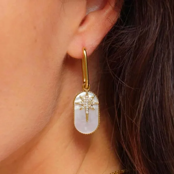 Korvakorut, BOHM PARIS | Boucles Jolline -onyx