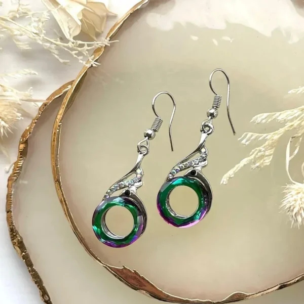 Korvakorut, Davina Earrings -vihreät korvakorut