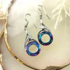 Korvakorut, Davina Earrings -siniset korvakorut