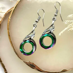 Korvakorut, Davina Earrings -vihreät korvakorut