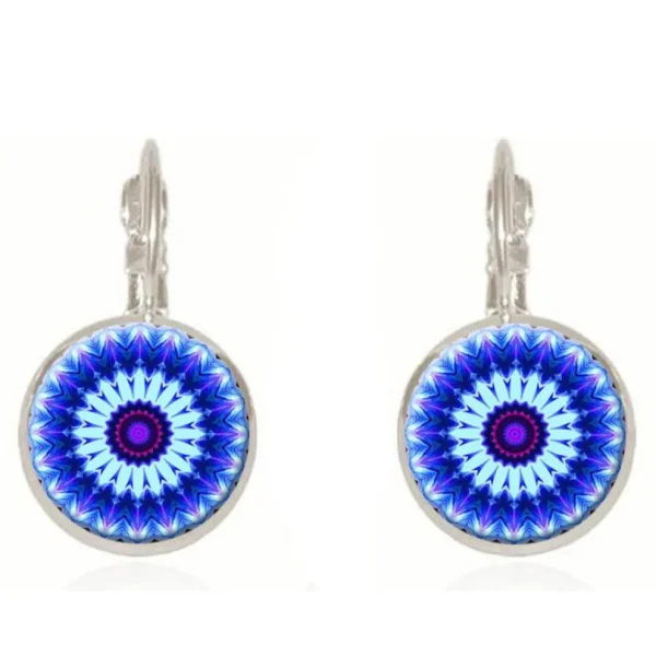 Korvakorut, Evil eye -tummansiniset silmäkorvakorut