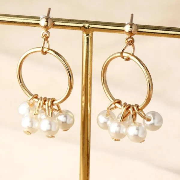 Korvakorut, FRENCH RIVIERA | Pearl Earrings -helmikorvakorut