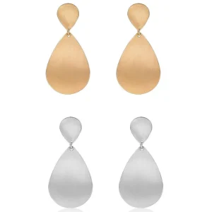Korvakorut, FRENCH RIVIERA | Large Matte Teardrop