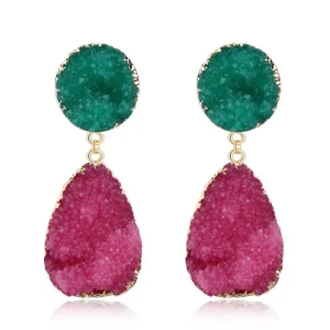 Korvakorut, FRENCH RIVIERA | Two Colour Earrings in Gold