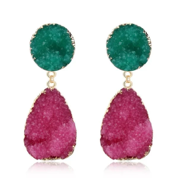 Korvakorut, FRENCH RIVIERA | Two Colour Earrings in Gold