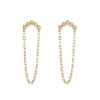 Korvakorut, FRENCH RIVIERA | Chic Modern Earrings in Gold