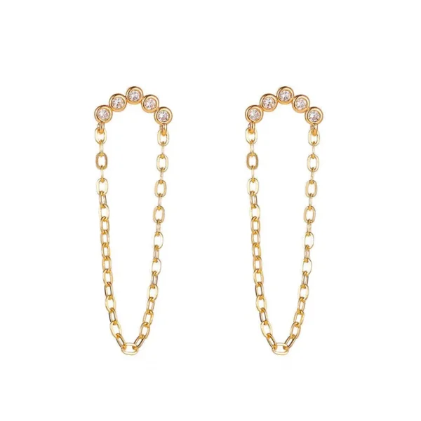 Korvakorut, FRENCH RIVIERA | Chic Modern Earrings in Gold
