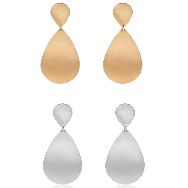 Korvakorut, FRENCH RIVIERA | Large Matte Teardrop