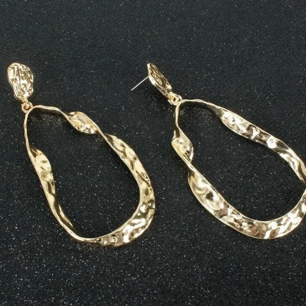 Korvakorut, FRENCH RIVIERA | Large Paola Earrings in Gold