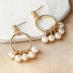 Korvakorut, FRENCH RIVIERA | Pearl Earrings -helmikorvakorut