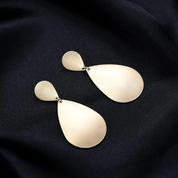 Korvakorut, FRENCH RIVIERA | Large Matte Teardrop