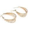 Korvakorut, korvarenkaat, KOA Collection/Teardrop Gold Hoops