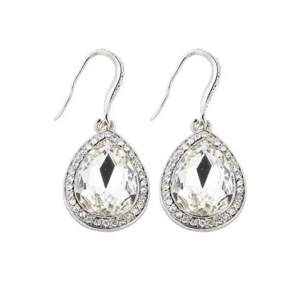 Korvakorut, Large Teardop Earrings (kirkas, pisara)