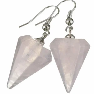 Korvakorut, NATURE COLLECTION | Pendulum Rock Crystal Earrings