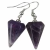 Korvakorut, NATURE COLLECTION | Pendulum Amethyst Earrings