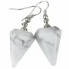 Korvakorut, NATURE COLLECTION | Pendulum Howlite Earrings