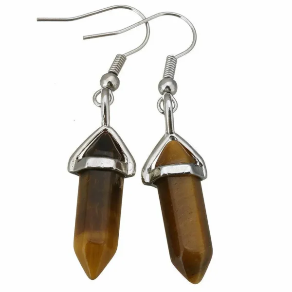 Korvakorut, NATURE COLLECTION | Tiger Eye Earrings