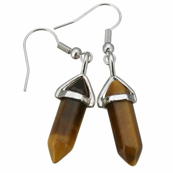 Korvakorut, NATURE COLLECTION | Tiger Eye Earrings