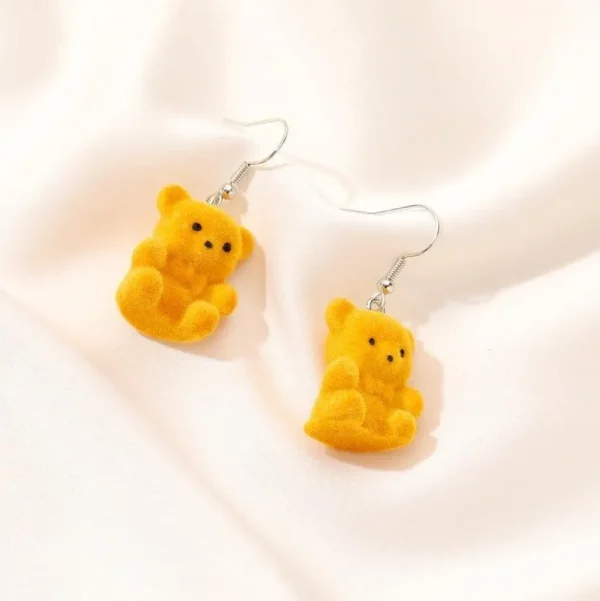 Korvakorut, Orange Teddy Bear -oranssit nallekorvakorut