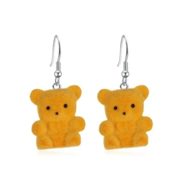 Korvakorut, Orange Teddy Bear -oranssit nallekorvakorut